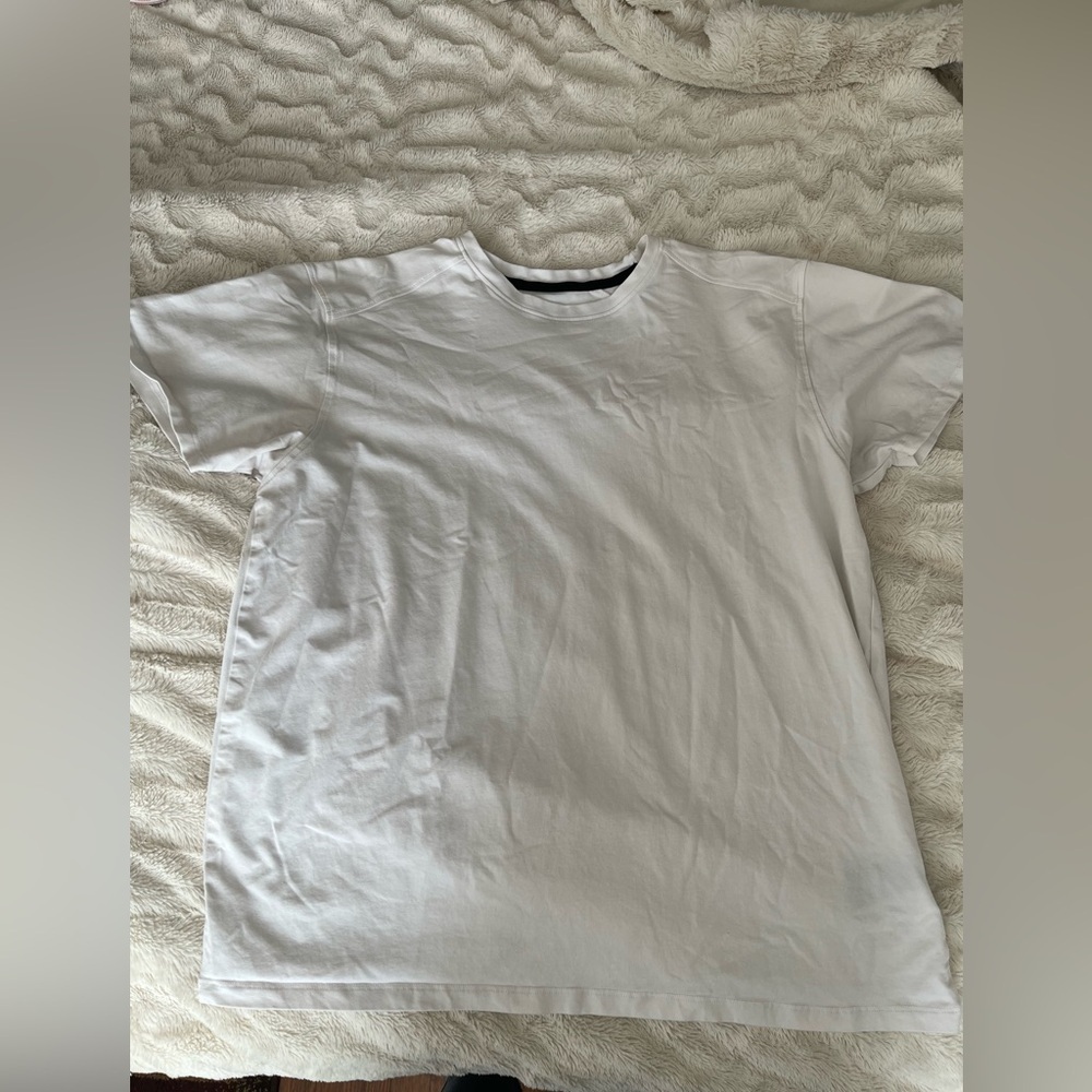 Kenneth Cole White Short Sleeve Tee XL - Picture 3 of 6